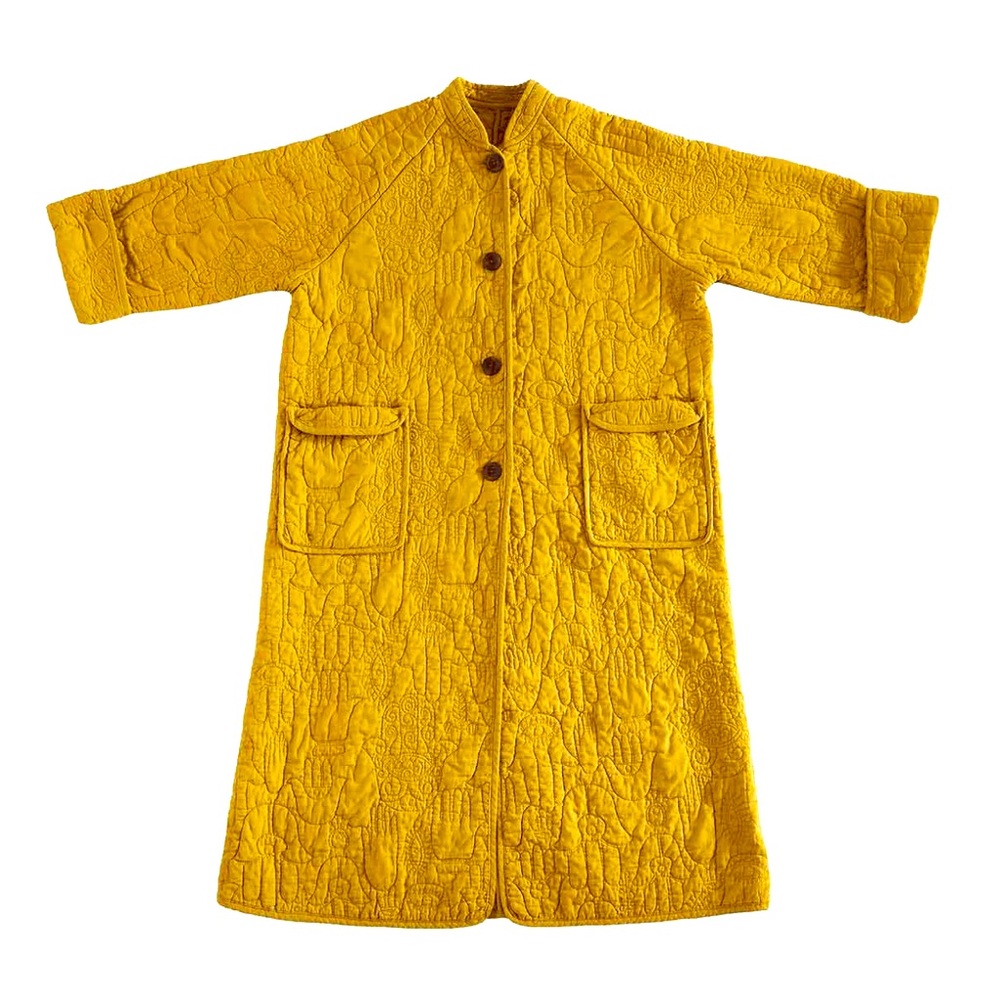 Hamsa Quilted Coat/Robe!